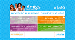 Desktop Screenshot of amigodelosninos.org.ar